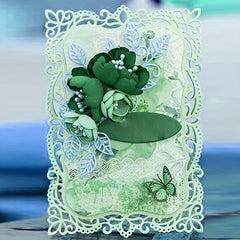Rectangular Metal Cutting Dies Embossing Stencils for Card Making