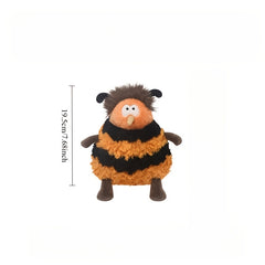 Bumblebee Plush Toy, Soft Stuffed Animal with Expressive Eyes
