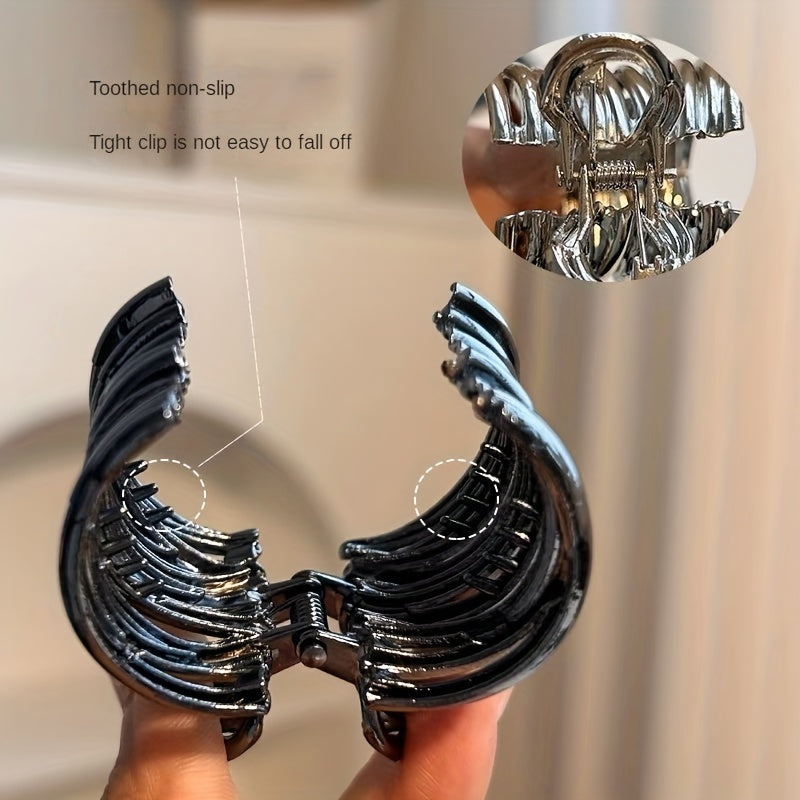 2pcs Metal Hair Clips Hair Claw for Women Girls