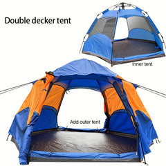 Waterproof Camping Tent Sun Shade Shelter for Outdoor Beach Camping