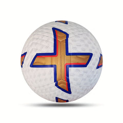 Official Size 5 PU Soccer Ball with Pump - Outdoor Competition Training