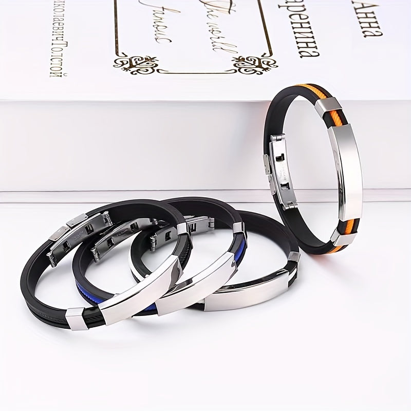 Boys Bangle Bracelet for Outdoor Traveling Holiday Gift
