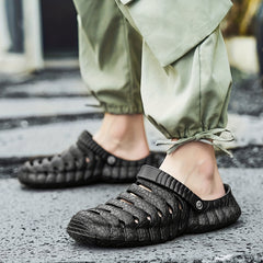 Men's Breathable Clog Sandals Foam Runner Casual Outdoor Shoes
