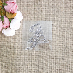 Sitting Love Nose Cat DIY Decoration Cartoon Seal