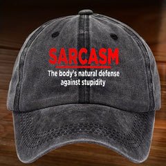 Washed Cotton Baseball Cap Sun Hat Trucker Hat Adjustable Baseball Cap