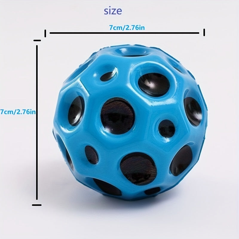 Moon Shape Bouncy Ball Stress Relief Toy