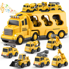 Construction Carrier Truck Toy for Boys and Girls