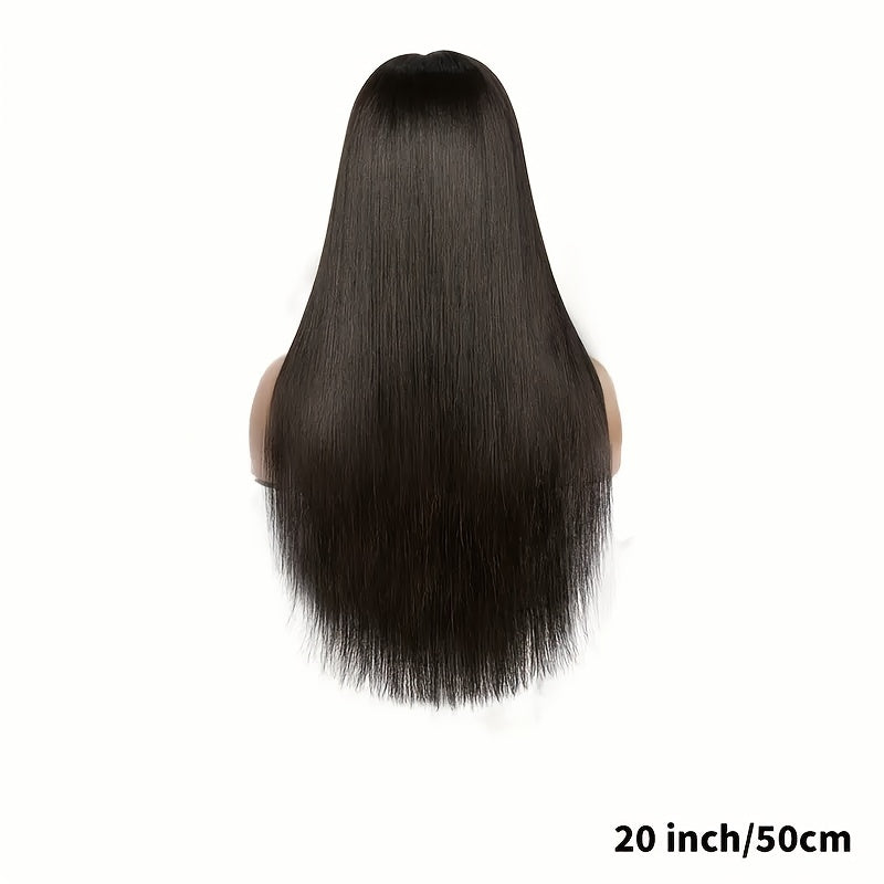 Brazilian Straight 360 Full Lace Frontal Human Hair Wig Pre Plucked Transparent