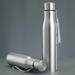 Large Capacity Outdoor Sports Water Bottle Stainless Steel Cap