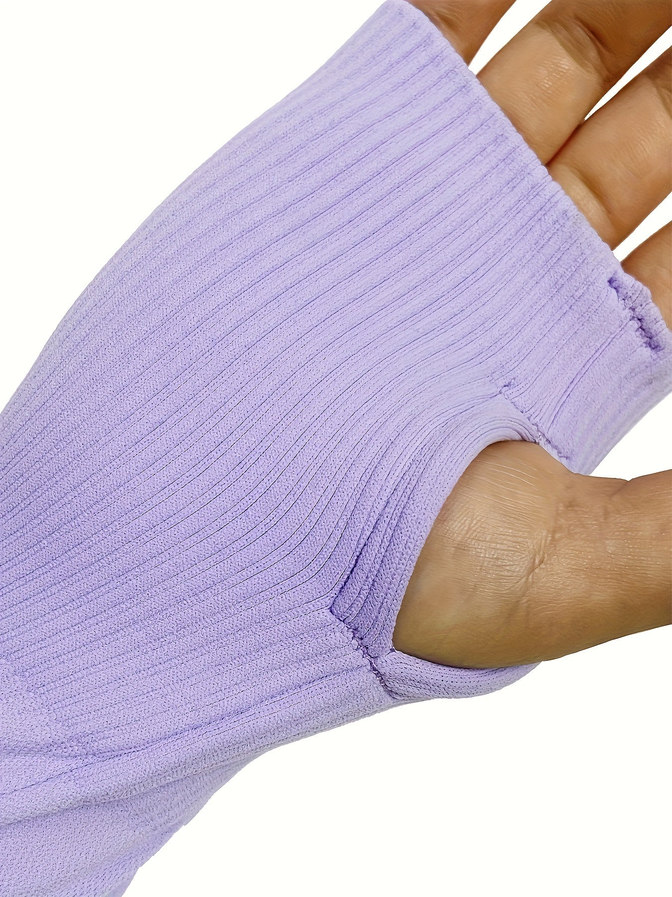 Seamless Long Sleeve Yoga Top Slim Fit T-shirt with Thumbhole