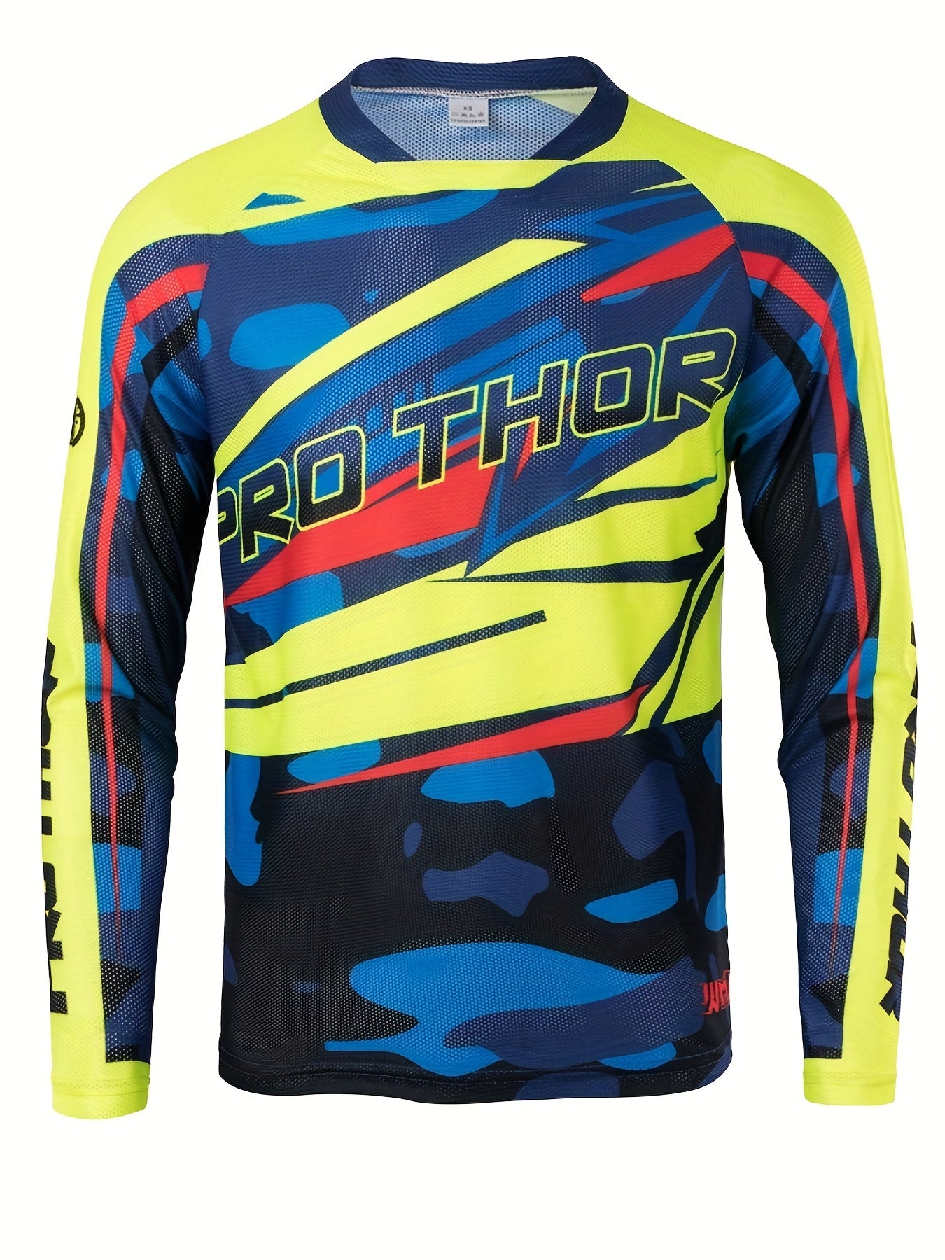 Men's Cycling Jersey Quick Dry Long Sleeve Shirt