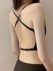 Solid Scoop Bra Comfortable Push Up Bra