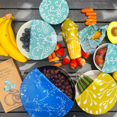 Organic Beeswax Wraps Sustainable Zero Waste Food Storage
