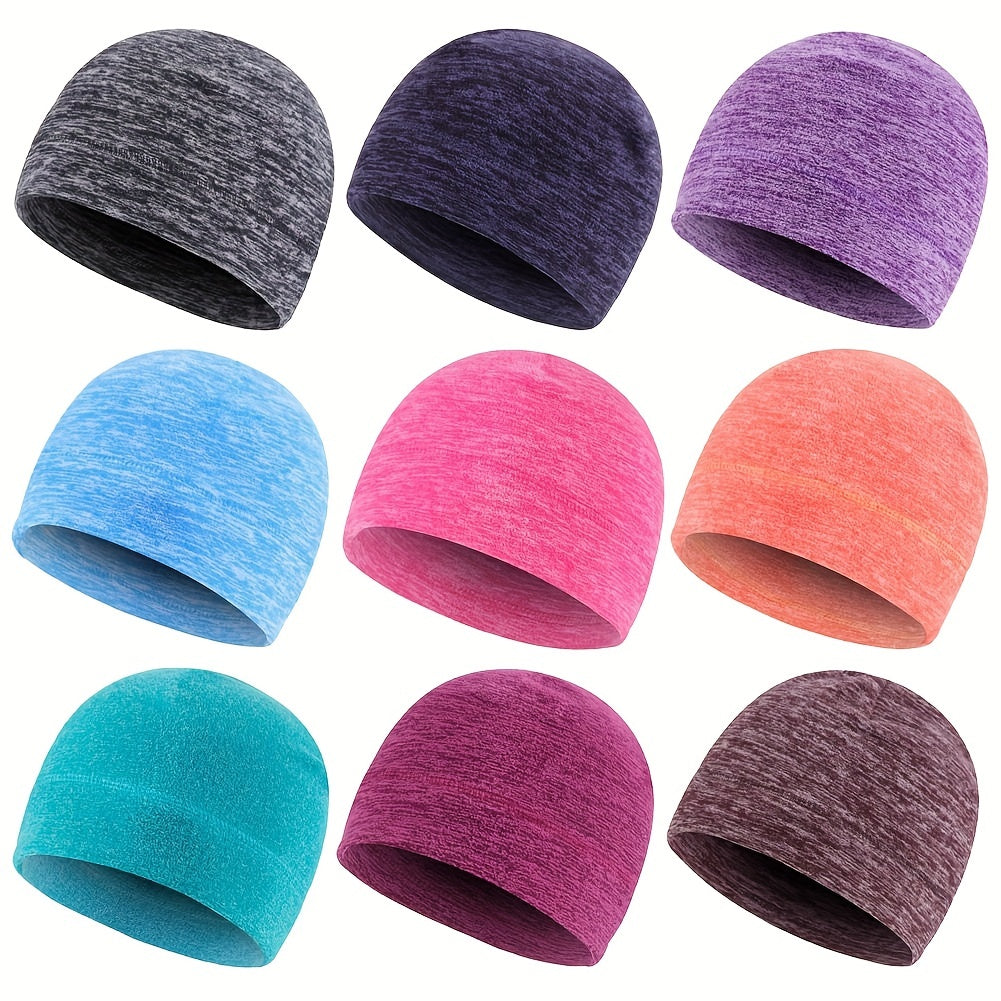 Winter Helmet Skiing Cycling Running Skull Cap Beanie Thermal Retention
