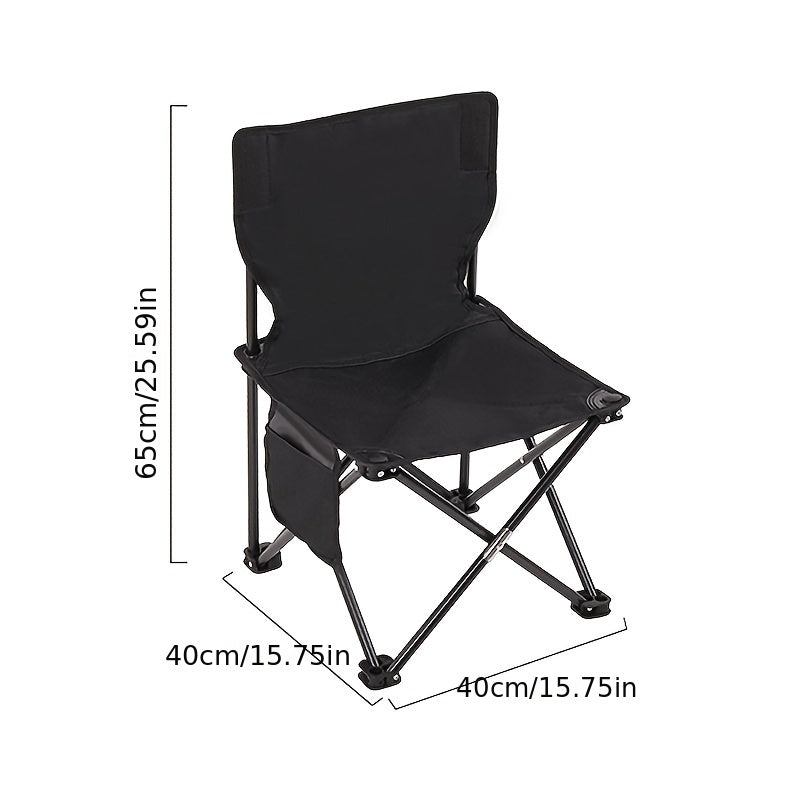 Outdoor Folding Chair Portable Durable Chair For Self Driving Camping Picnic