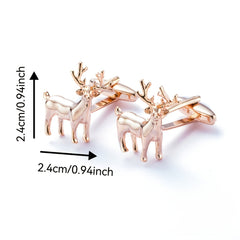 French Shirt Elk Style Cufflinks for Men