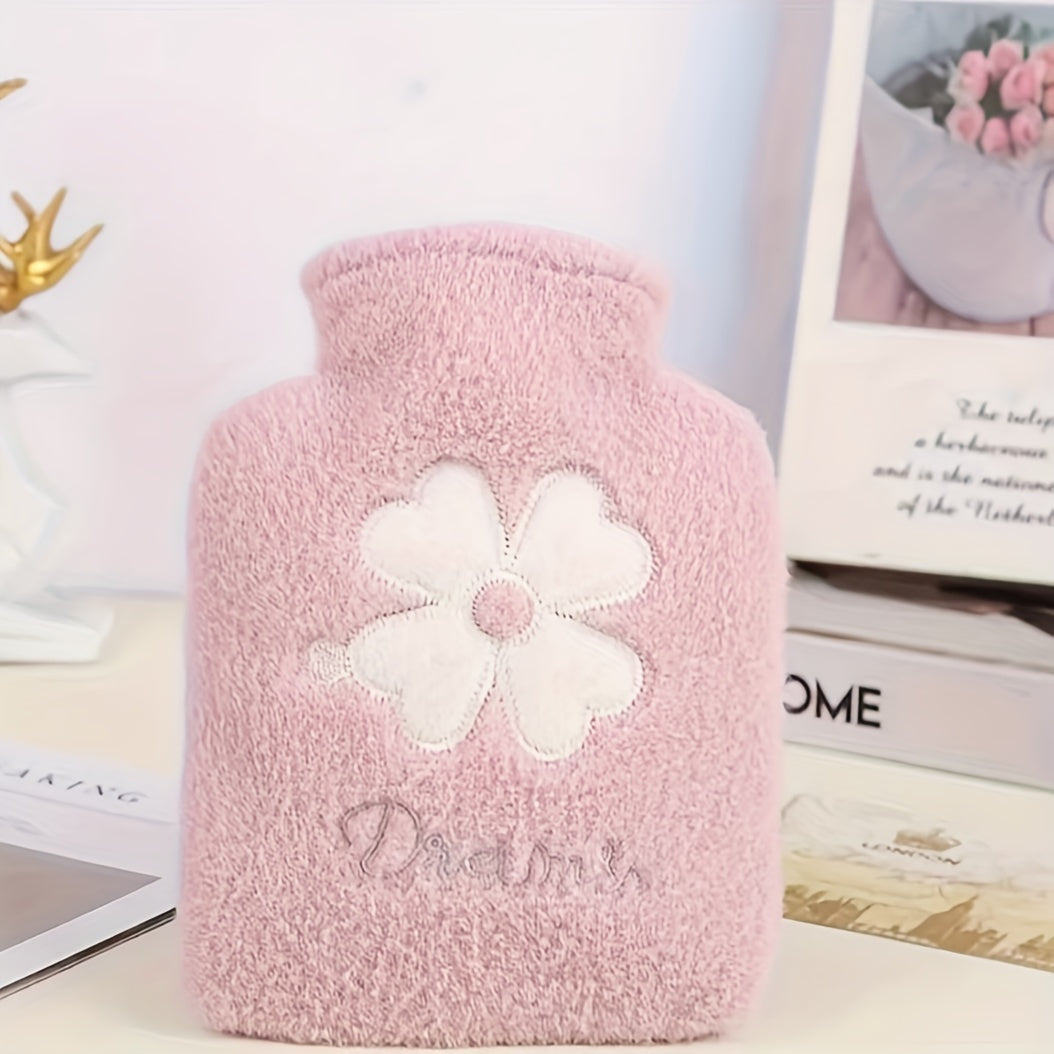 500ml Hot Water Bag Hand Warmer with Plush Cover