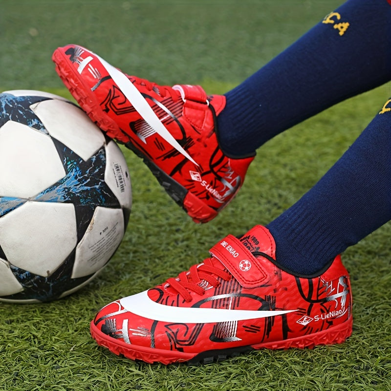 Women's Turf Soccer Shoes Block Wear Resistance Non Slip Soccer Sneakers