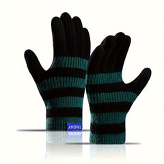 Winter Warm Gloves For Men women Thickened Outdoor Cycling Sports Coldproof