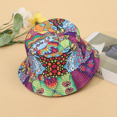 Boho Print Reversible Bucket Hat Classic