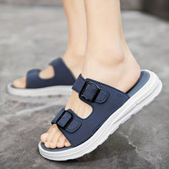 Men's Casual Slides Sandals Non Slip Slippers Open Toe Shoes