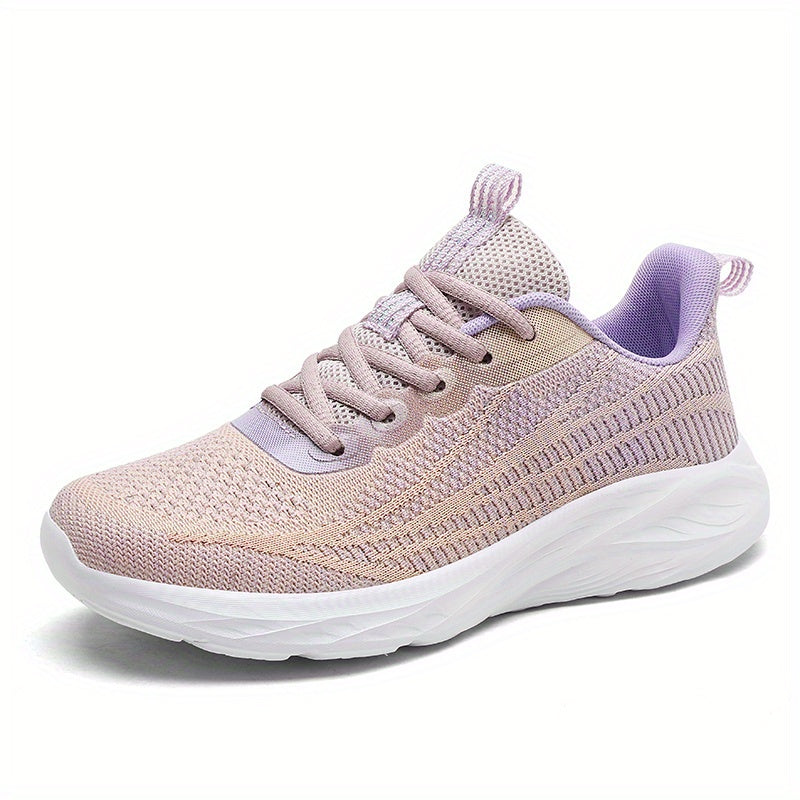 Breathable Lightweight Running Shoes for Women with Ombre Design