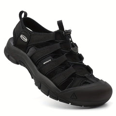 Men's Closed Toe Sandals Durable Non Slip Outdoor Hiking Shoes