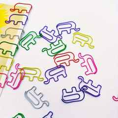 36pcs 60pcs Elephant Paper Clips for School and Office