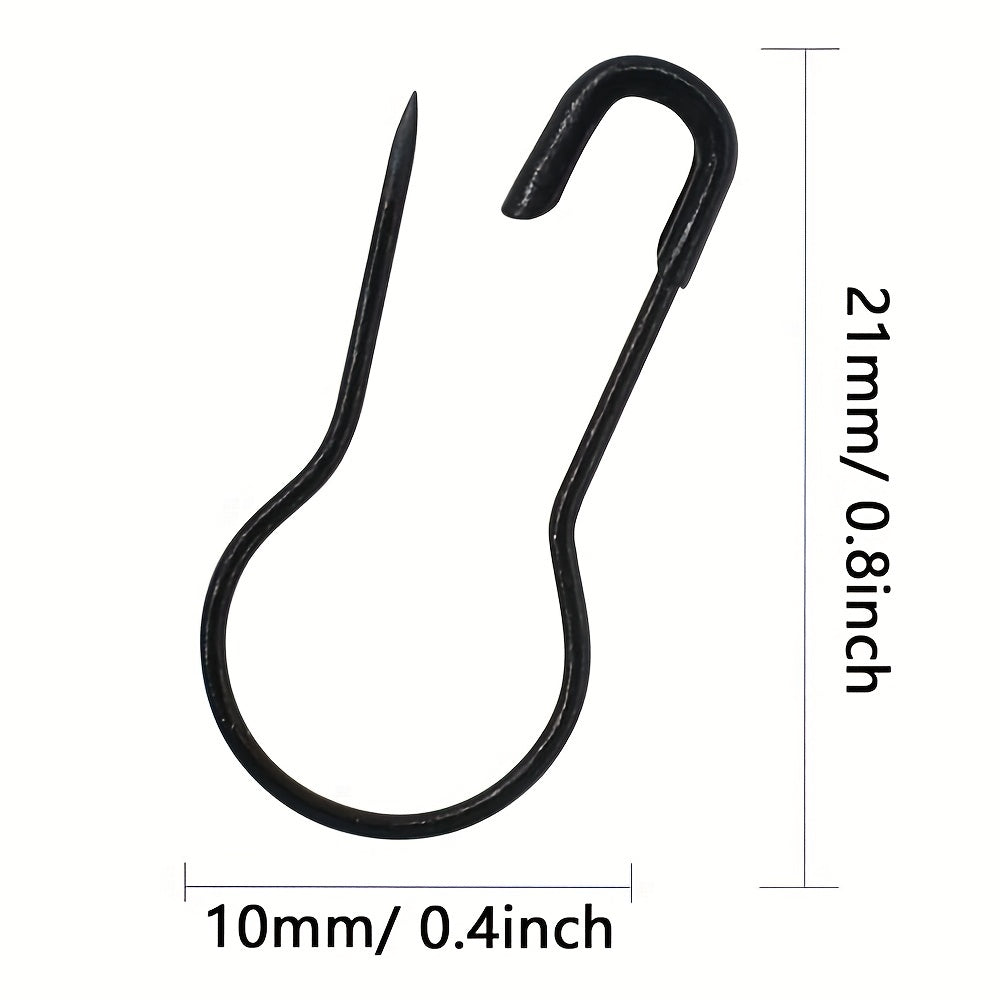 100pcs Metal Safety Pins Gourd Pin Clothing Tag DIY Accessories