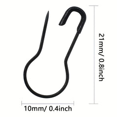 100pcs Metal Safety Pins Gourd Pin Clothing Tag DIY Accessories