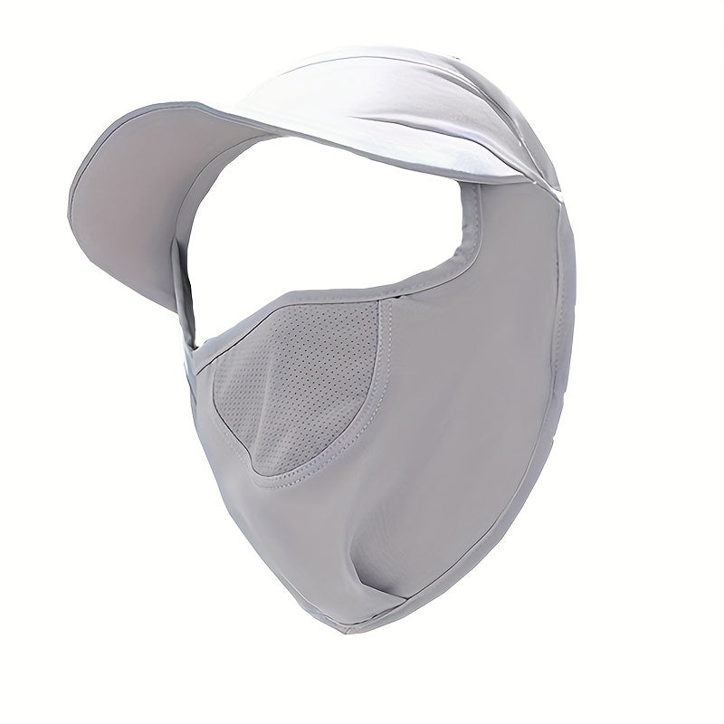 Sun Proof Visor Mask Hat Summer UV Protection Ice Mask Sun Hats For Women