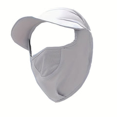 Sun Proof Visor Mask Hat Summer UV Protection Ice Mask Sun Hats For Women
