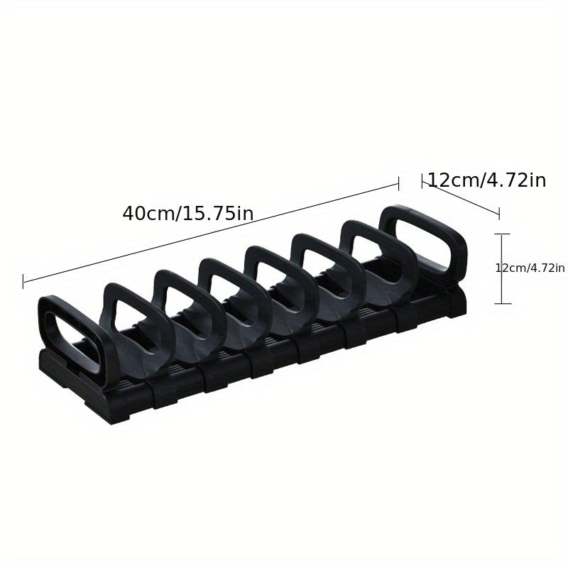 Adjustable Pot Lid Rack Drainer Kitchen Organizer Household