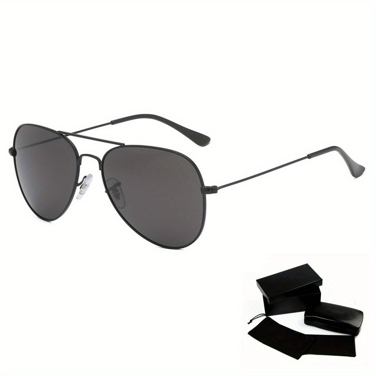 Metal Frame Polarized Sunglasses For Men And Women