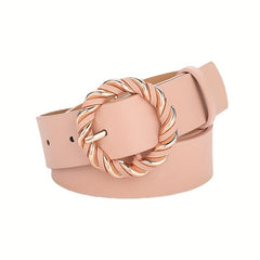 Kids PU Leather Belt, Dress Suit Jeans Accessories Belt Buckle
