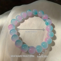 Ice Pink Bracelet Men Women Stylish Accessory