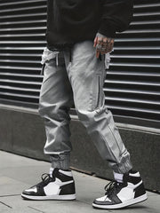 Men's Cargo Pants Casual Drawstring Joggers Spring Fall Streetwear