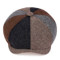 Men's Vintage Herringbone Beret