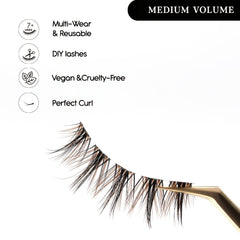 Natural Look Faux Mink False Eyelashes