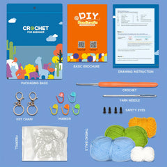 Beginner Crochet Set With Instructions & Tutorials