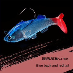 Bionic Long Casting Paddle Tai Swimbait for Freshwater and Saltwater Fishing