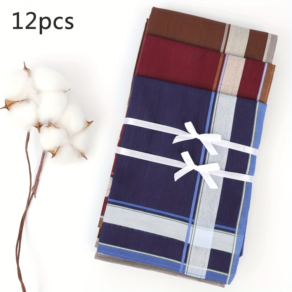 Men's Dark Pocket Square Unisex