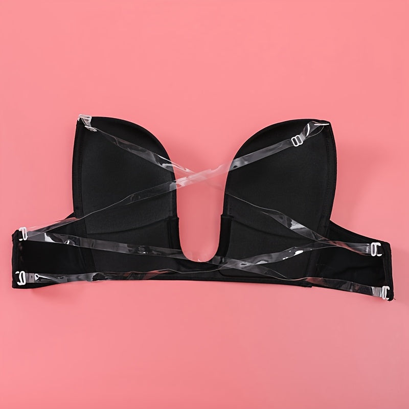 Soft Plunge Bra Breathable Women's Lingerie