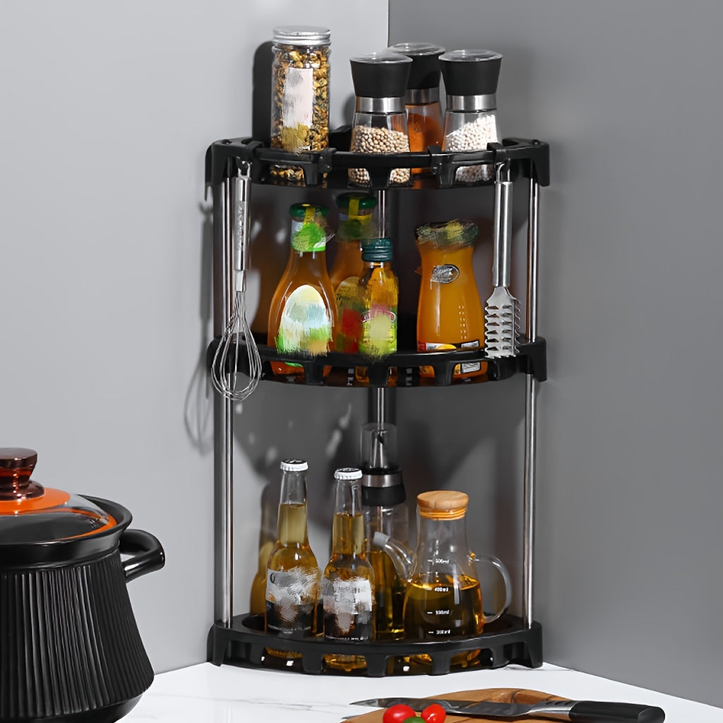 Kitchen Storage Rack Countertop Spice Organizer