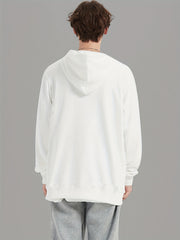 Letters And Abstract Print Hoodie Hoodies For Men Men s Casual Pullover