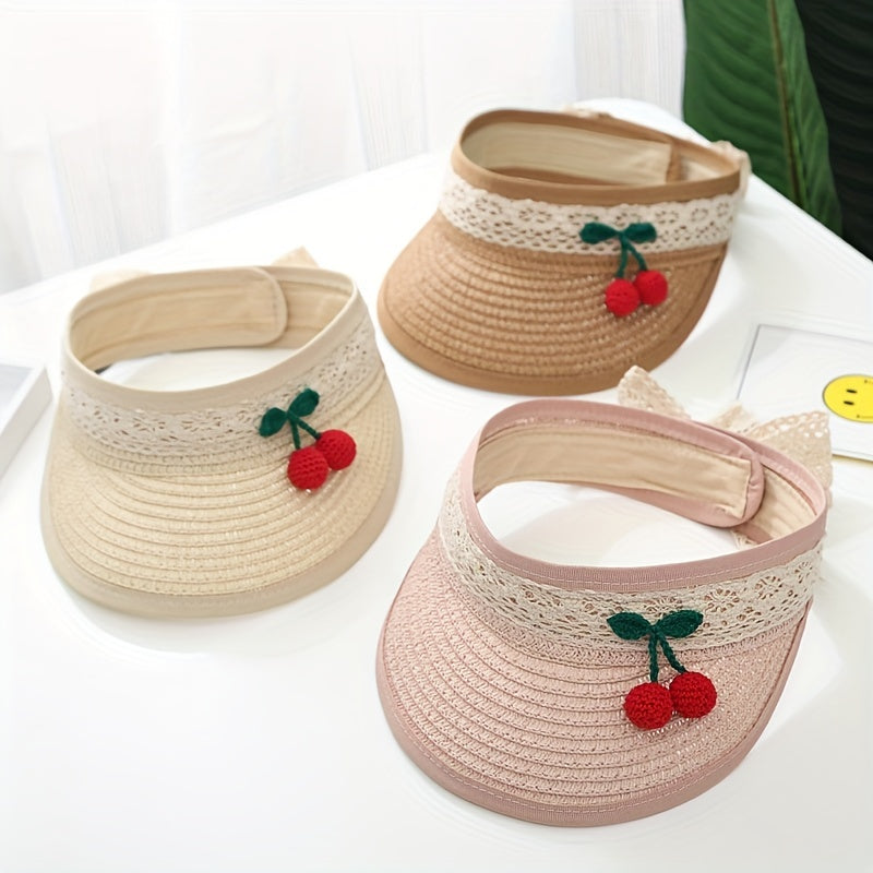 Kids Straw Sun Hat Summer Protection Cap