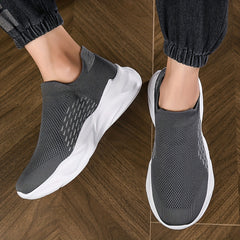 Men's Lightweight Slip on Athletic Shoes Breathable Walking Shoes