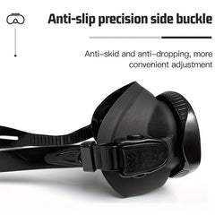 Tempered Glass Diving Mask with Storage Box Waterproof Anti Fog Goggles