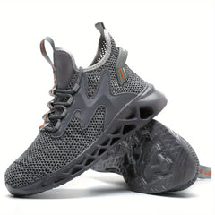 Men's Steel Toe Work Safety Shoes Puncture Proof Lightweight