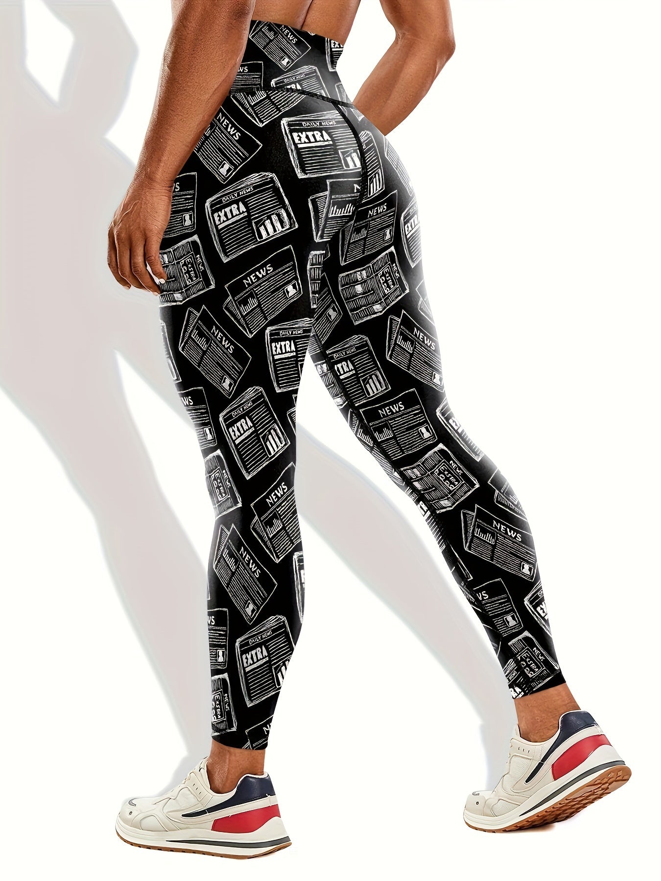Slimming Yoga Pants High Waist Tummy Control Stretchy Leggings